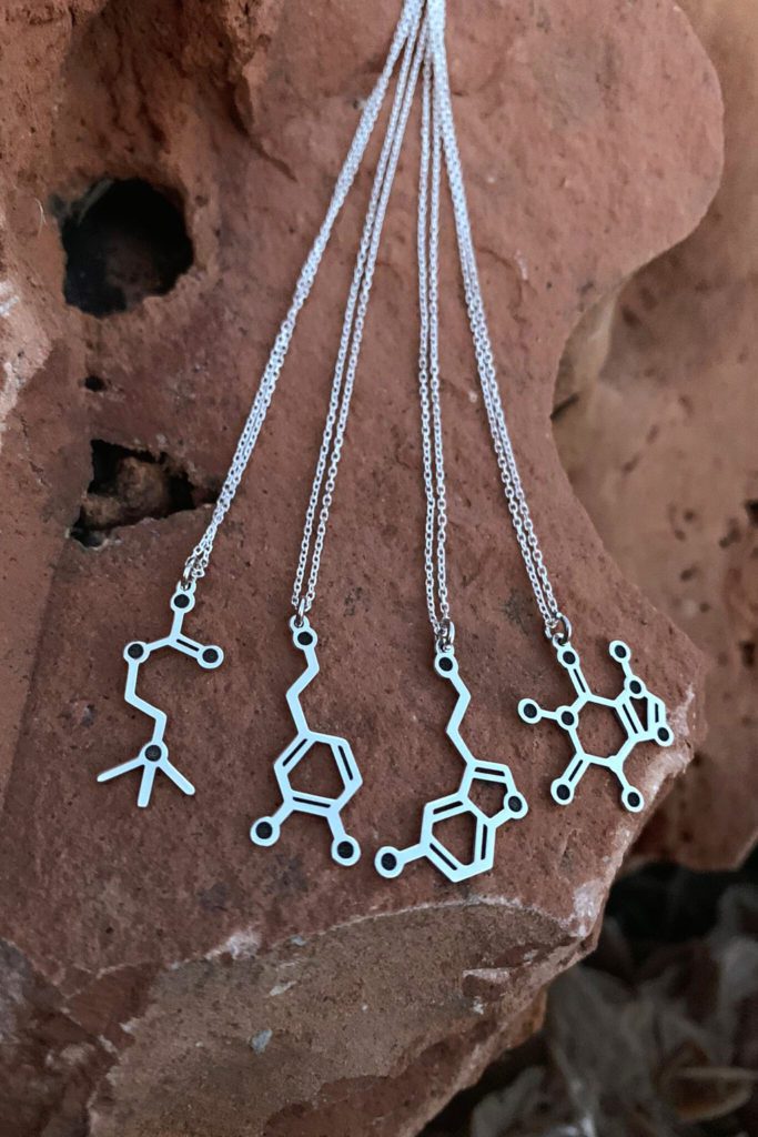 Lanț moleculă - Bijuterii Maria's Ladybugs